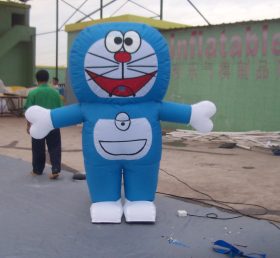M1-4 Doraemon gonflable dessin animé mobile