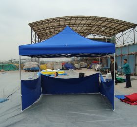 F1-35 Tente pliante commerciale à auvent bleu marine