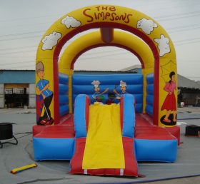 T2-1429 Trampoline gonflable Simpson