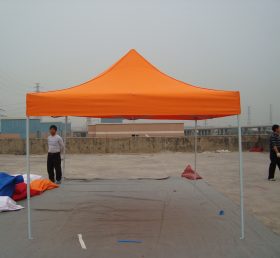 F1-34 Tente pliante commerciale à auvent orange