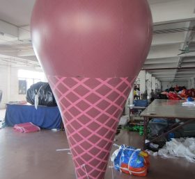 S4-294 Grande crème glacée publicité gonflable