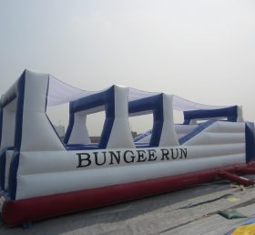 T7-159 Jeu de sport gonflable Bungee Challenge