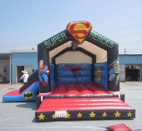 T2-2675 Superman Batman Spiderman Superhéros Gonflable Bodyguard