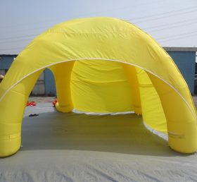 Tent1-308 Yellow publicité dôme tente gonflable