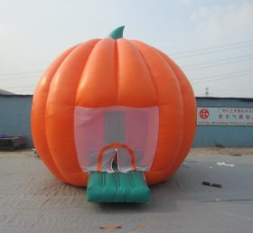 T2-2887 Trampoline gonflable Halloween Pumpkin