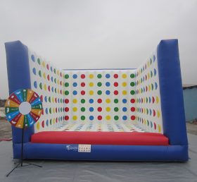T11-313 Gonflable Twist Fun Taste Jeux de sport pour enfants et adultes