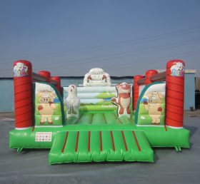 T2-3269 Trampoline gonflable Happy Farm