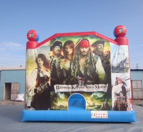T2-2811 Trampoline gonflable Pirates