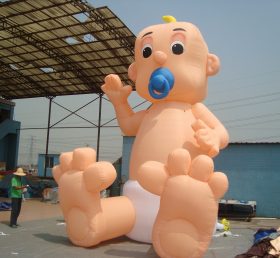 Cartoon1-689 Cartoon gonflable bébé géant