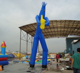 D2-114 Jambes gonflables air danseur tubulaire homme pour les activités de plein air