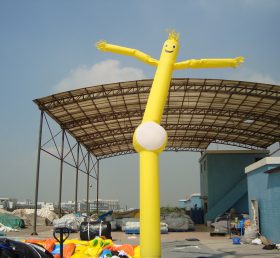D2-51 Air Dancer gonflable jaune tube homme publicité