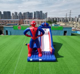 T8-1024 Slide gonflable Spider-Man Super Hero