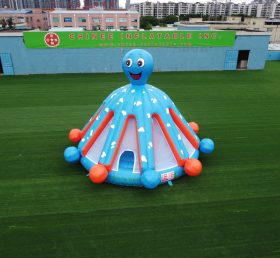 T2-2471 Poulpe gonflable maison gonflable château saut aire de jeux pour enfants