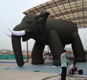 Cartoon1-807 Cartoon gonflable d'éléphant