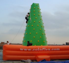 T11-911 Jeux de sport gonflables en plein air mur d'escalade gonflable