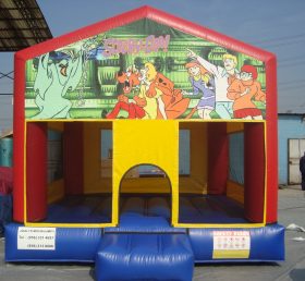 T2-2730 Trampoline gonflable Scooby Doo