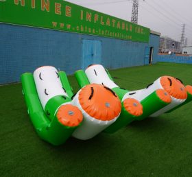 T10-123 Double Rocker gonflable jeux de sports nautiques pour enfants