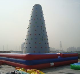 T11-128 Jeux de sport gonflables en plein air mur d'escalade gonflable