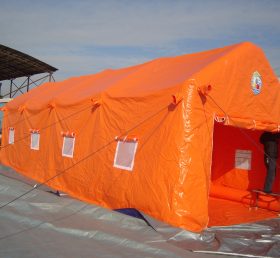 Tent1-451 Tente gonflable orange