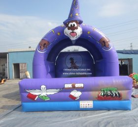 T2-1743 Trampoline gonflable Wizard