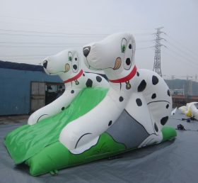 T8-459 Toboggan gonflable pour enfants pour chiens