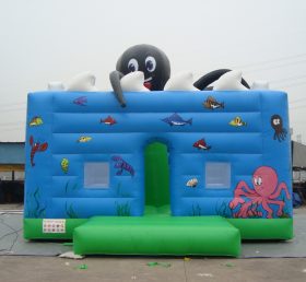 T2-2750 Trampoline gonflable Octopus