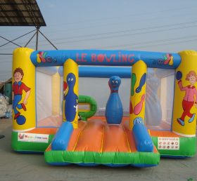 T2-2761 Trampoline gonflable pour bowling