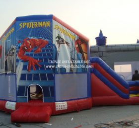 T2-177 Trampoline gonflable Spider-Man Super Hero