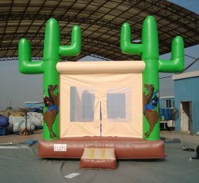 T2-2821 Trampoline gonflable Western Cowboy