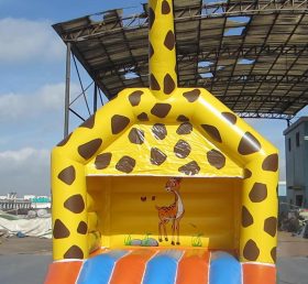 T7-314 Cours d'obstacles gonflables pour les girafes