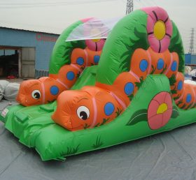 T2-1920 Trampoline gonflable Caterpillar