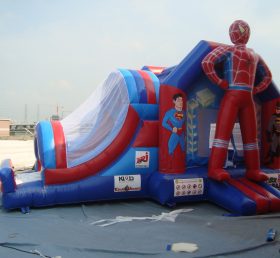 T2-1941 Trampoline gonflable Spider-Man Super Hero