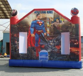 T2-534 Trampoline gonflable Superman Batman Superhero