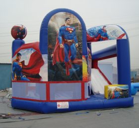 T2-553 Trampoline gonflable Superman Superhero