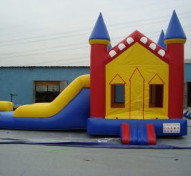 T2-863 Trampoline gonflable Château