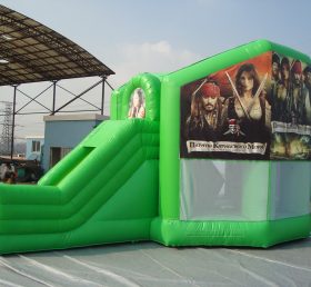 T2-868 Trampoline gonflable Pirates