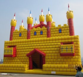 T6-323 Château gonflable géant enfants en plein air