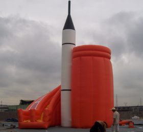T8-225 Toboggan gonflable de fusée