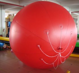 B2-14 Ballon rouge gonflable extérieur géant