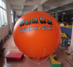 B2-20 Ballon gonflable orange extérieur
