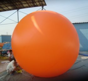 B3-25 Ballon gonflable orange pour la publicité extérieure