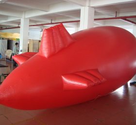 B3-44 Ballon gonflable de dirigeable rouge