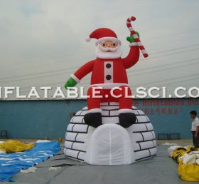 C1-163 Noël jouet gonflable Père Noël