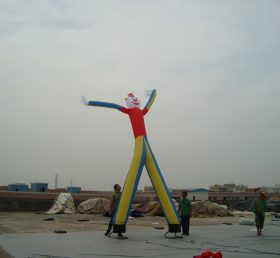 D2-108 Jambes gonflables air danseur tubulaire homme pour les activités de plein air