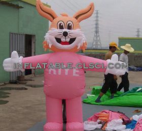 M1-256 Bunny gonflable mobile dessin animé