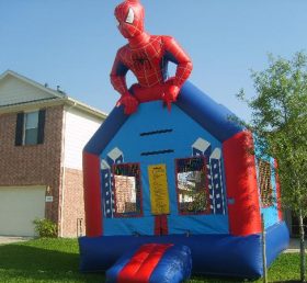 T2-1149 Trampoline gonflable Spider-Man Super Hero
