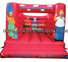 T2-1220 Trampoline gonflable Simpson