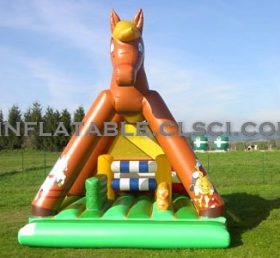 T2-1306 Trampoline gonflable Girafe