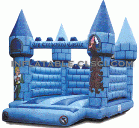 T2-1373 Trampoline gonflable Knight