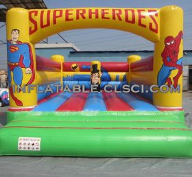 T2-1396 Trampoline gonflable Spider-Man Super Hero